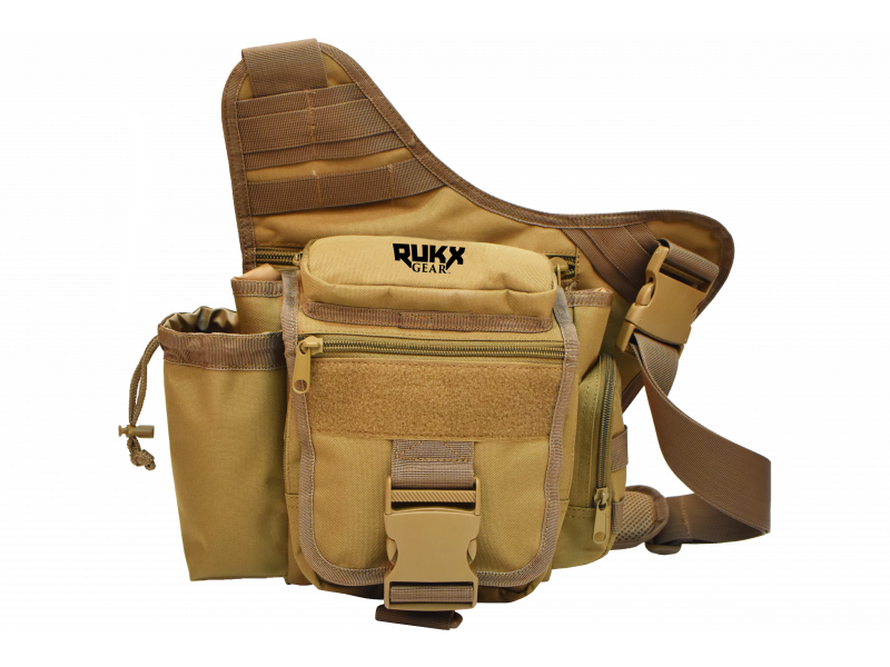 ATI RUKX 1 STRAP SLING BAG TAN - Carry a Big Stick Sale